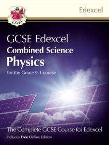 New Grade 9-1 GCSE Combined Science for Edexcel Physics Student Book with Online Edition, Paperback Book New Grade 9-1 GCSE Combined Science for Edexcel Physics Student Book with Online Edition, Paperback Book