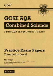 GCSE Combined Science AQA Practice Papers: Foundation Pack 1