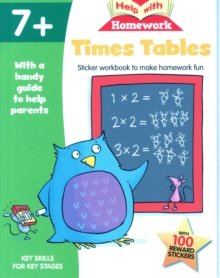 Help with Homework Times Tables 7+, Paperback Book Help with Homework Times Tables 7+, Paperback Book