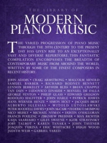 The Library Of Modern Piano Music, Paperback Book The Library Of Modern Piano Music, Paperback Book
