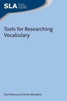 Tools for Researching Vocabulary, Hardback Book Tools for Researching Vocabulary, Hardback Book