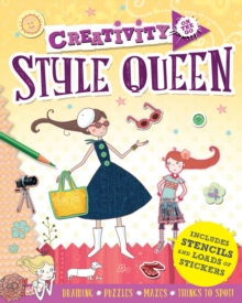 Creativity On the Go: Style Queen : Drawings, Puzzles, Mazes and Things to Spot!, Paperback Book Creativity On the Go: Style Queen : Drawings, Puzzles, Mazes and Things to Spot!, Paperback Book