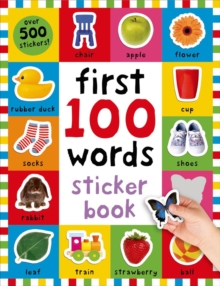 First 100 Words Sticker Book, Paperback Book First 100 Words Sticker Book, Paperback Book