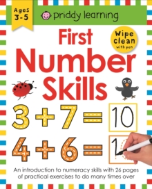 First Number Skills : Wipe Clean Workbooks, Paperback Book First Number Skills : Wipe Clean Workbooks, Paperback Book