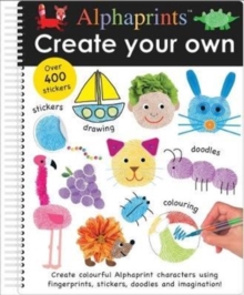 Create Your Own Alphaprints, Spiral bound Book Create Your Own Alphaprints, Spiral bound Book