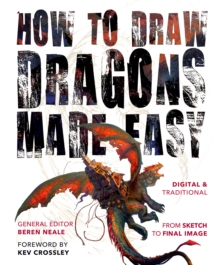How to Draw Dragons Made Easy, Paperback Book How to Draw Dragons Made Easy, Paperback Book