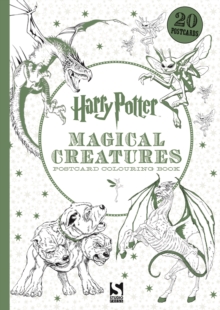 Harry Potter Magical Creatures Postcard Colouring Book : 20 postcards to colour