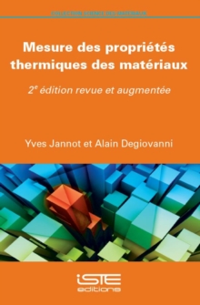 Mesure Des Proprietes Thermiques Des Materiaux