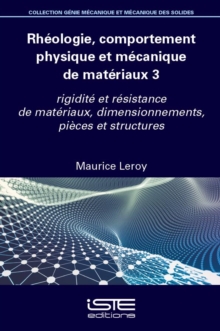 Rheologie, Comportement Physique Et Mecanique De Materiaux 3