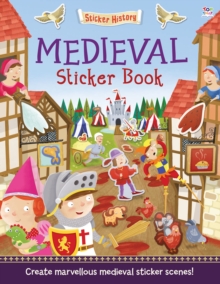 Medieval Sticker Book, Paperback Book Medieval Sticker Book, Paperback Book