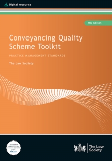 Conveyancing Quality Scheme Toolkit