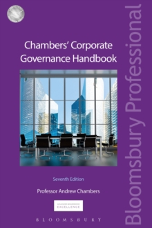 Chambers' Corporate Governance Handbook, Paperback Book Chambers' Corporate Governance Handbook, Paperback Book