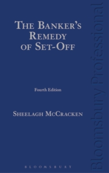 The Banker's Remedy of Set-Off, Hardback Book The Banker's Remedy of Set-Off, Hardback Book