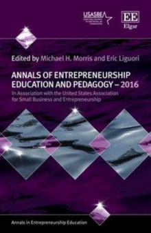 Annals of Entrepreneurship Education and Pedagogy - 2016