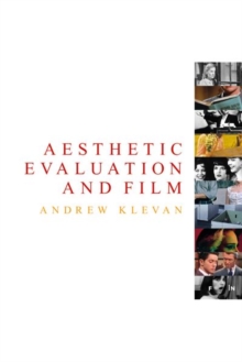 Aesthetic Evaluation and Film, Paperback / softback Book Aesthetic Evaluation and Film, Paperback / softback Book