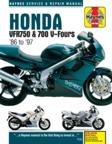 Honda VFR750 & 700 V-Fours (86 - 97) Haynes Repair Manual : 86-97