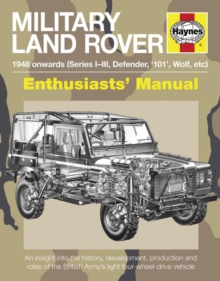Military Land Rover Manual, Paperback Book Military Land Rover Manual, Paperback Book