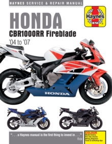 Honda CBR1000Rr Fireblade Service And Repair Manua : 04-07, Paperback Book Honda CBR1000Rr Fireblade Service And Repair Manua : 04-07, Paperback Book