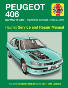 Peugeot 406 Petrol & Diesel (Mar 99 - 02) T To 52