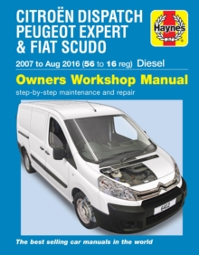 Citroen Dispatch, Peugeot Expert & FIAT Scudo Diesel ('07-Aug '16) 56 To 16