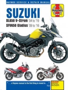 Suzuki DL650 V-Strom & SFV650 Gladius (04 - 19) : 2004 To 2019