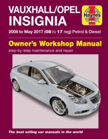 Vauxhall/Opel Insignia ('08-May 17) 08 to 17 reg