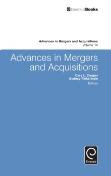 Advances in Mergers and Acquisitions, Hardback Book Advances in Mergers and Acquisitions, Hardback Book