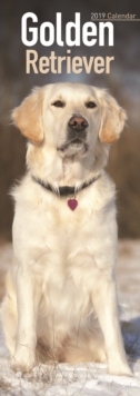 Golden Retriever Slim Calendar 2019, Paperback Book Golden Retriever Slim Calendar 2019, Paperback Book