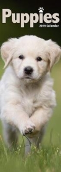Puppies Slim Calendar 2019, Paperback Book Puppies Slim Calendar 2019, Paperback Book