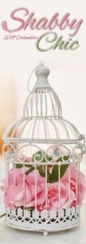 Shabby Chic Slim Calendar 2019, Paperback Book Shabby Chic Slim Calendar 2019, Paperback Book