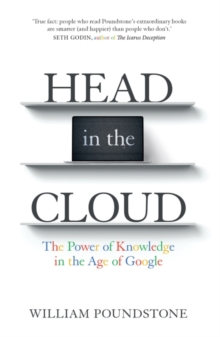 Head in the Cloud : The Power of Knowledge in the Age of Google, Paperback Book Head in the Cloud : The Power of Knowledge in the Age of Google, Paperback Book