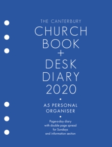 The Canterbury Church Book & Desk Diary 2020 A5 Personal Organiser Edition, Diary Book The Canterbury Church Book & Desk Diary 2020 A5 Personal Organiser Edition, Diary Book