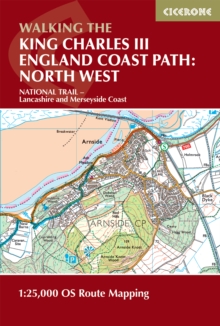 Walking the King Charles III England Coast Path: North West - Lancashire and Merseyside Map Booklet : 1:25,000 OS Route Map Booklet