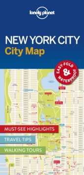 Lonely Planet New York City Map, Sheet map, folded Book Lonely Planet New York City Map, Sheet map, folded Book