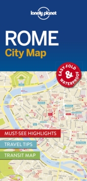 Lonely Planet Rome City Map, Sheet map, folded Book Lonely Planet Rome City Map, Sheet map, folded Book