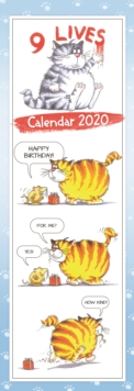 9 Lives Slim Calendar 2020, Calendar Book 9 Lives Slim Calendar 2020, Calendar Book