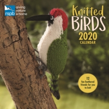 Knitted Birds, RSPB Square Wall Calendar 2020, Calendar Book Knitted Birds, RSPB Square Wall Calendar 2020, Calendar Book