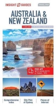Insight Guides Travel Map Australia & New Zealand, Sheet map Book Insight Guides Travel Map Australia & New Zealand, Sheet map Book