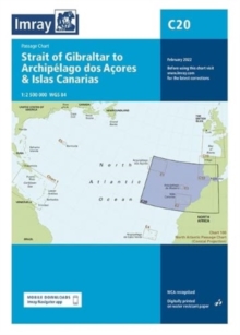 Imray Chart C20 : Strait of Gibraltar to Archipelago dos Acores & Islas Canarias Passage Chart