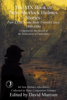 The MX Book of New Sherlock Holmes Stories - Part XXIII