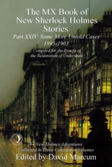 The MX Book of New Sherlock Holmes Stories - Part XXIV