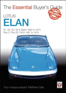 Lotus Elan : S1, S2, S3, S4 & Sprint 1962 to 1973 - Plus 2, Plus 2S 130/5 1967 to 1974