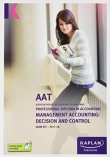 Management Accounting: Decision and Control - Exam Kit, Paperback Book Management Accounting: Decision and Control - Exam Kit, Paperback Book