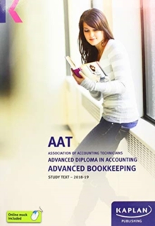ADVANCED BOOKKEEPING - STUDY TEXT, Paperback / softback Book ADVANCED BOOKKEEPING - STUDY TEXT, Paperback / softback Book