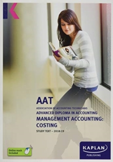 MANAGEMENT ACCOUNTING: COSTING, Paperback / softback Book MANAGEMENT ACCOUNTING: COSTING, Paperback / softback Book