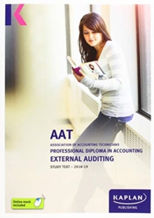 EXTERNAL AUDITING - STUDY TEXT, Paperback / softback Book EXTERNAL AUDITING - STUDY TEXT, Paperback / softback Book