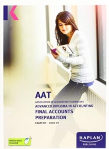 FINAL ACCOUNTS PREPARATION - EXAM KIT, Paperback / softback Book FINAL ACCOUNTS PREPARATION - EXAM KIT, Paperback / softback Book
