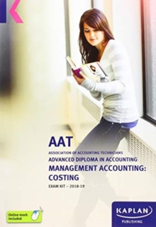 MANAGEMENT ACCOUNTING: COSTING - EXAM KIT, Paperback / softback Book MANAGEMENT ACCOUNTING: COSTING - EXAM KIT, Paperback / softback Book