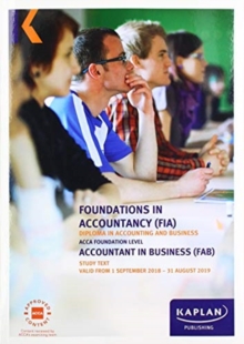 FAB - ACCOUNTANT IN BUSINESS - STUDY TEXT