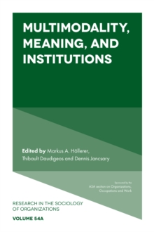 Multimodality, Meaning, and Institutions